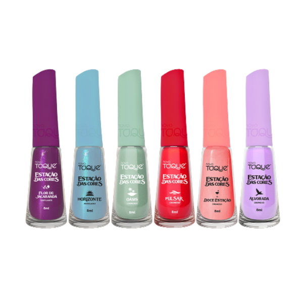 Kit esmalte 20 cores -Coleção Estação das Cores